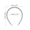 Unique Bargains Women's Classic Elegant Frosted Headband 5.51"x4.72" 1 Pc - 3 of 4