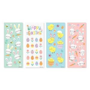 Carlton Cards 148ct Easter Stickers Multi Pack for Kids' with Bunnies and Chicks Spring Fun - 1 of 3