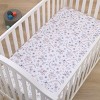NoJo Disney Toy Story Blue, Orange, and White, Woody, Buzz, and Jessie Super Soft Nursery Fitted Mini Crib Sheet - 3 of 4