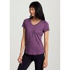 RBX Active Women's V-Neck Athletic Tee Quick Drying Buttery Soft Short Sleeve Running T-Shirt - 3 of 4