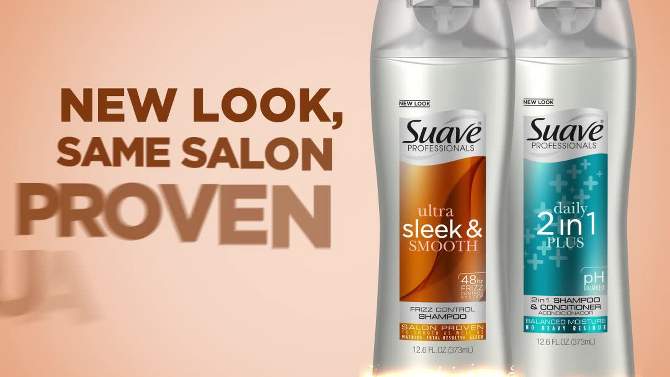 Suave Silk Protein Infusion Sleek and Smooth Shampoo - 28 fl oz, 2 of 7, play video