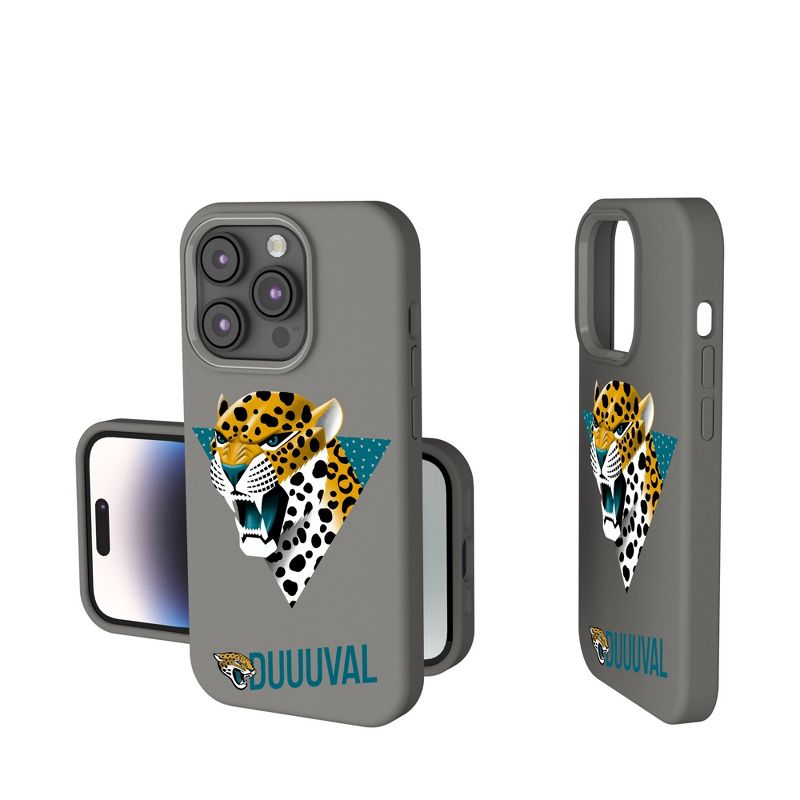 Keyscaper Jacksonville Jaguars 2024 Illustrated Limited Edition Soft Touch Phone Case, 1 of 8