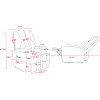 Large Power Lift Recliner Chair with Massage and Heat for Elderly - 3 of 4