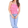 Women's Oh So Girly Peplum Top - DAVI & DANI - 4 of 4
