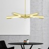 Livex Lighting Acra 5 - Light Chandelier in  Satin Brass - 2 of 4