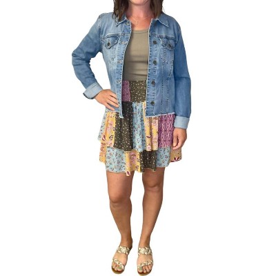 Women's Summer Tiered Skort - Grace & Lace