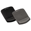 Fellowes PlushTouch Mouse Pad with Wrist Rest Foam Graphite 7 1/4 x 9-3/8 9252201 - 2 of 4