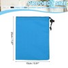 Unique Bargains Tear-Resistant Polyester Traveling Laundry Bag with Drawstring 2 Pcs - 2 of 4