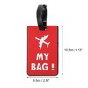 Unique Bargains Reusable Luggage Tag - 2 of 4