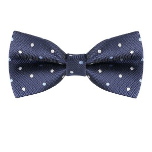 Allegra K Men's Pre-Tied Adjustable Polka Dots Tuxedo Work Party Prom Bow Ties - 1 of 4