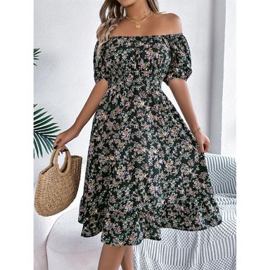 chinese dress ladies PRETTYGARDEN Women's Short Sleeve Mini Dress Summer V Neck Hollow Out