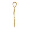 Black Bow Jewelry 14k Yellow Gold & Enameled Round Tree of Life Pendant, 21mm - 2 of 4