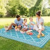 Acekool Outdoor Rug, Waterproof Reversible Easy Care Patio Mat, Lightweight Portable Carpet for RV, Camping, Deck, Balcony - 2 of 4