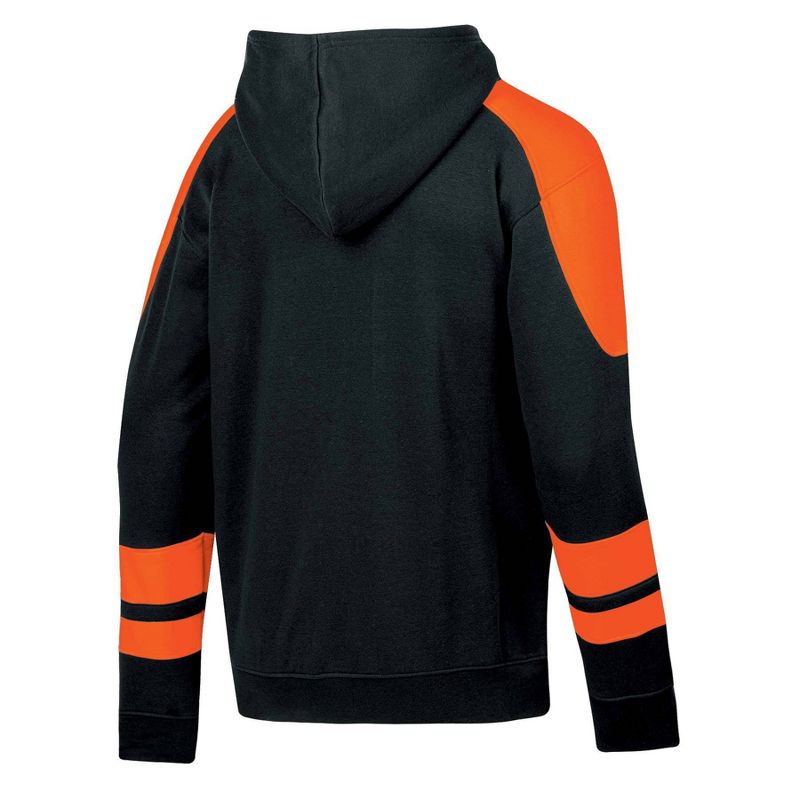 NHL Philadelphia Flyers Men&#39;s Long Sleeve Hooded Sweatshirt with Lace, 2 of 4