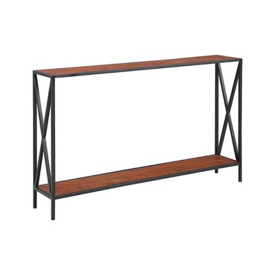 Vtec Trading Cherry Black Tucson Console Table