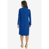 Jessica London Women's Plus Size Belted Jacket Dress - 3 of 4