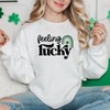 Simply Sage Market Women's Graphic Sweatshirt Feeling Lucky Rainbow - 2 of 3