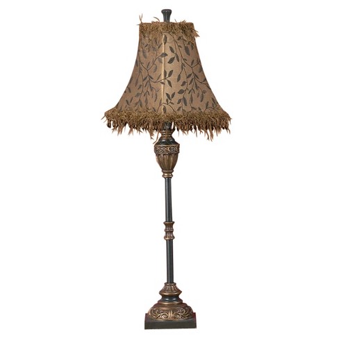 Buffet table 2024 lamp shades