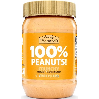 Crazy Richard's Crunchy Natural Peanut Butter