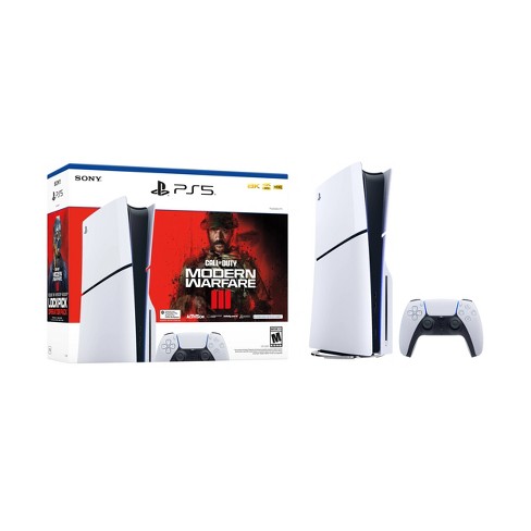 Sony PlayStation 5 Slim Console – Call of Duty Modern Warfare III Bundle  (Full Game Download Included) White 1000037795 - Best Buy