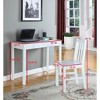 Kings Brand Furniture Duluth Laptop/Writing Desk (White) - 2 of 3