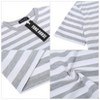 Men's Casual T-Shirt Crewneck Cotton Spandex Striped Short Sleeve Tops T-Shirts Classic Fit Basic Pullover - 4 of 4