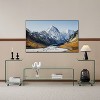 Lirago C-Shaped Clear Tempered Glass Side Table-Multi-Purpose End Table Minimalist Design 15.7"W * 15.7"L * 24.4"H - 4 of 4