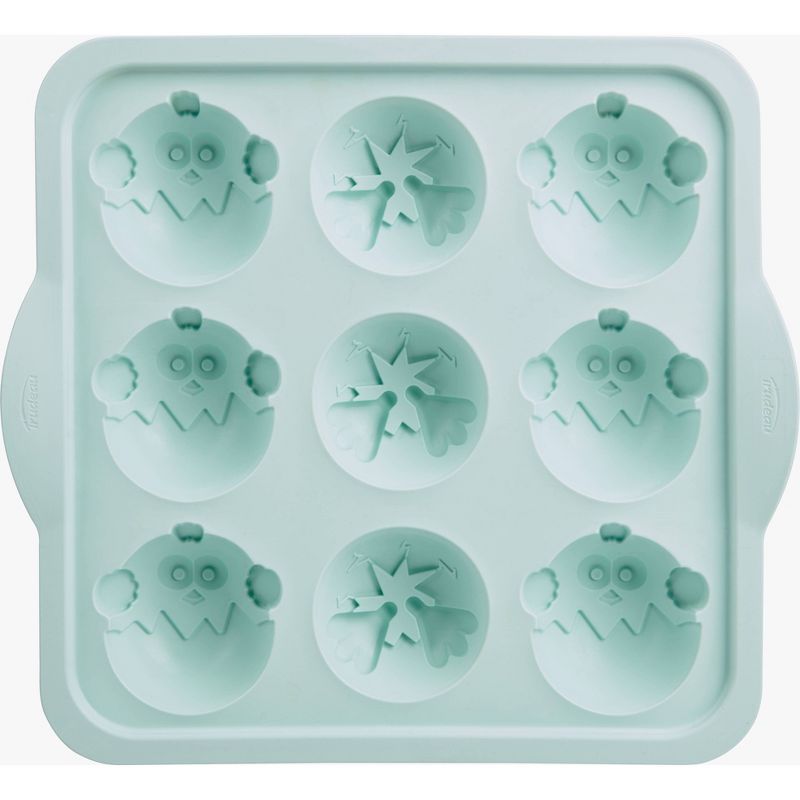 Trudeau Silicone Chicks and Eggs Cupcake Pan, 2 of 9