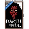 Trends International Star Wars: The Phantom Menace - Darth Maul Charcoal Framed Wall Poster Prints - 3 of 4