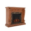 Cardona Electric Fireplace with Faux Marble - SEI - 4 of 4