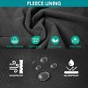 SUN CUBE Swim Parka Men Women, Unisex Hooded Changing Robe with Warm Fleece Lining for Swimming, Surfing, Water Sports - 4 of 4