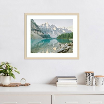 Svelte Natural Framed Landscape Photography Print, 25" x 21"