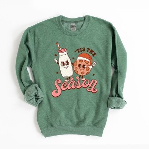 Simply Sage Market Tis The Season Milk and Cookie Sweatshirt - 1 of 2