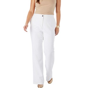 Jessica London Tummy Control Bi-Stretch Bootcut Pant - 1 of 4