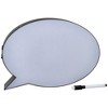 Northlight 12" LED Lighted Thought Cloud Dry Erase White Board - image 3 of 4