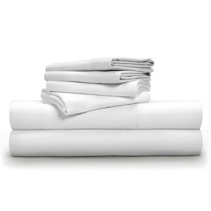 Luxe Soft & Smooth 100% Tencel 6-piece Sheet Set - 1 of 4