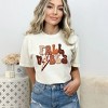 Simply Sage Market Women's Retro Fall Vibes Wavy Short Sleeve Garment Dyed Tee - 2 of 2