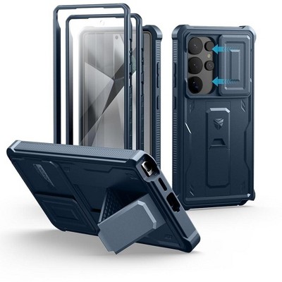 Dexnor for Samsung Galaxy S25 Ultra Case with Built-in Slide Camera Cover &Screen Protector&Kickstand£