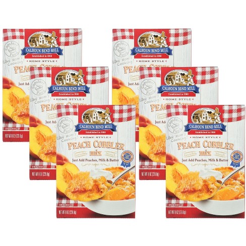 Calhoun Bend Mill Peach Cobbler Mix - Case of 6/8 oz - image 1 of 4