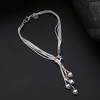 SOHI Women's Silver Heart Charm Bracelet - 2 of 3