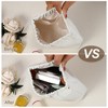 Unique Bargains Portable Multiple Inner Pockets Mini Makeup Bag 1 Pc - 2 of 4