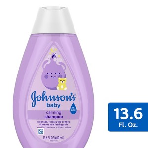 Johnson's Bedtime Baby Moisture Body Wash with Coconut Oil - 13.6 fl oz - 1 of 4