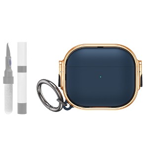 HTUTWOO AirPods Pro 3 Headphone Protective Case, Soft Silicone Cover with Keychain and Cleaner Kit for Women Men - 1 of 4