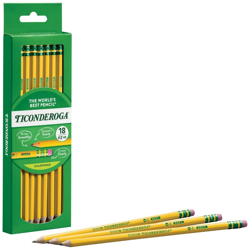 Ticonderoga #2 Pre-Sharpened Pencil, 18ct, 4 of 6