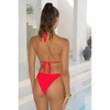 Moda Minx 'Red' Triangle Bikini Top - 2 of 4