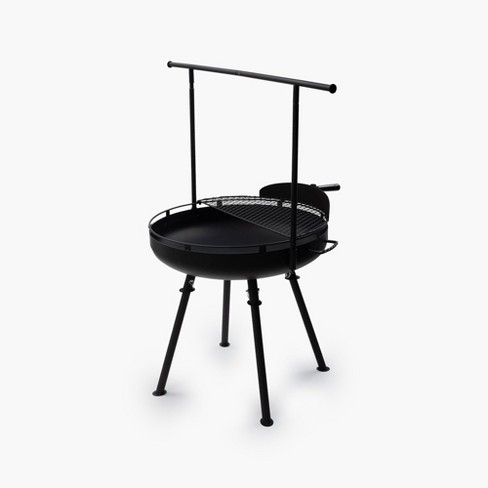 Captiva Designs E02gr006 Offset Charcoal Smoker - Black : Target