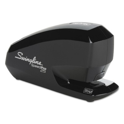 Swingline Speed Pro 25 Electric Stapler Full Strip 25-Sheet Capacity Black 42140