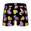 Mens Crazy Boxer Rubber Ducky and Flamingos Boxer Briefs - 2 of 4