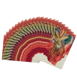 Dicksons He Will Be in Our Peace Floral 3 x 2 Paper Itty Bitty Bookmark Pack of 24 - 1 of 2