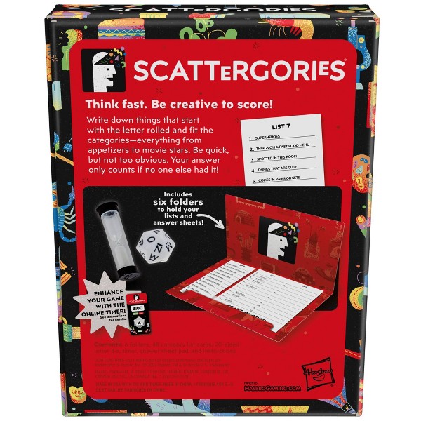 Juego Scattergories 4